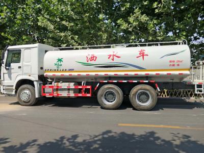 China Camiones de petrolero de motor diesel del agua de la segunda mano de Howo 6x4 5000 galones en venta