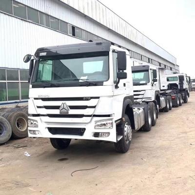 China Euro 2 10 Wheeler Used Howo Trucks, de Tractorvrachtwagen van Sinotruk Howo 6x4 Te koop