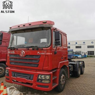 中国 赤いShacman F3000 6x4のトラクターのトラック、使用されたトレーラー トラックのトラック 販売のため