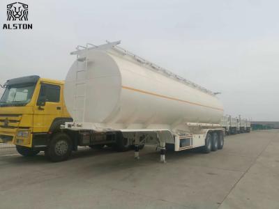 China 35000 Liters Fuel Tanker Semi Trailer , 3x13T Tri Axle Tanker Trailer for sale