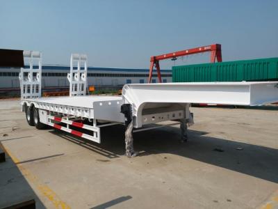 China Reboque 40T 50T 60T da cama de 2 Axle Heavy Duty Gooseneck Low à venda