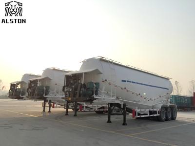 China Pneumatic Tri Axle 45cbm Bulk Cement Trailer 60T 70T for sale