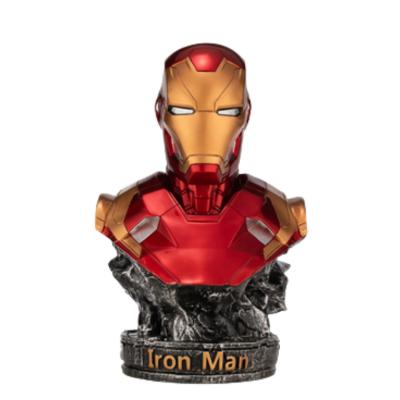 China High Quality Europe Resin Craft Iron Man And Thanos Bust Statues For Home Decoration Gift for sale