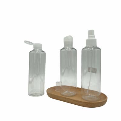 China BEAUTY PACKAGING PET Plastic Bottle For Liquid Soap With Flip Top Cap for sale