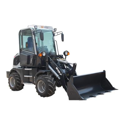 China Hotels Wolf Loaders Wl 80 Mini Loader Wheel Loader with 800kg load for sale