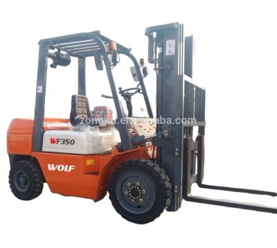 China Farms Wolf 3.5ton Forklift Diesel Forklift For Europe for sale