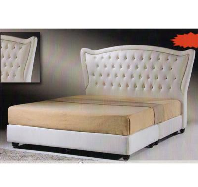 China Upholstered Bed, Upholstered Headboard, Hotel Furniture, Fabric Bed for sale