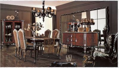 China Luxury Villa/European Antique Furniture,Dining Table,Chair,Cabinet,VS-001 for sale