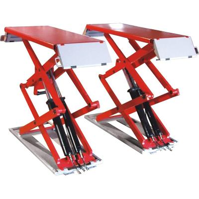 China high quality big scissor car lift with 3000kg pneumatic for sale