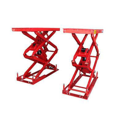 China scissor car lifting with 3000kg pneumatic for sale