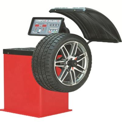 China Automated Wheel Balancers Wheel Wedge Wheel Balance Machine With CE for sale