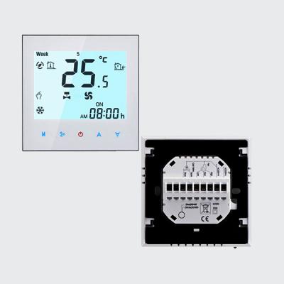 China Modern Four Pipe Hotel Fan Thermostat Coil Thermostat Central Air Conditioning Thermostat for sale