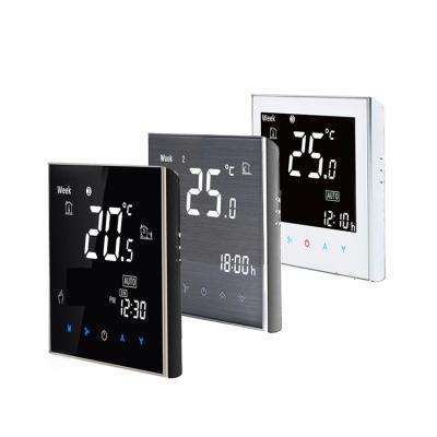 China Modern Modbus RS485 add smart electronic room thermostat for heating for sale