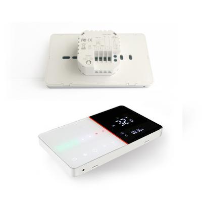 China Latest Design Modern Tuya App Alexa Smart Home Temperature Controller WIFI Digital Programmable Thermostat for Floor Heating for sale