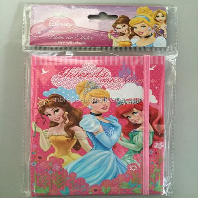 China Fashionable Hardcover Kids Notebook with Elastic Band for sale