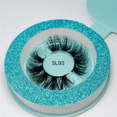 China Cruelty Free Thick 25mm 3d 5d Eyelash Mink Eyelashes Top Quality New Private Label Style Cotton OEM Customized Fur ODM for sale