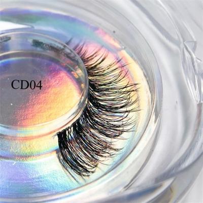 China Excellent pbt private label volume eyelashes natural top korean eyelash natural korean eyelash korean lash excellent clear strip for sale