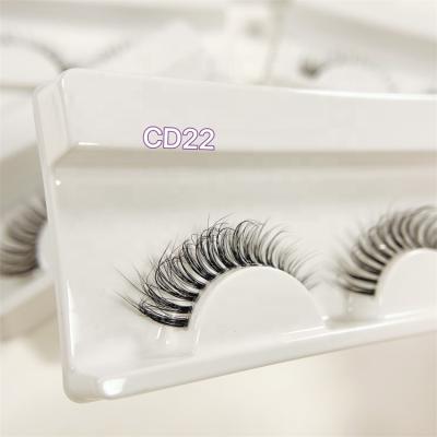 China Natural Looking Vegan 3d Lashes Tape 15mm China Clear Invisible Tape False Mink Lashes Eyelash Cruelty Free High Quality Wholesale Price for sale