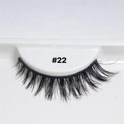 China #22 Qingdao Natural Factory Eyelash Handmade Custom Full Packing/Real Horse Furs Eyelashes for sale