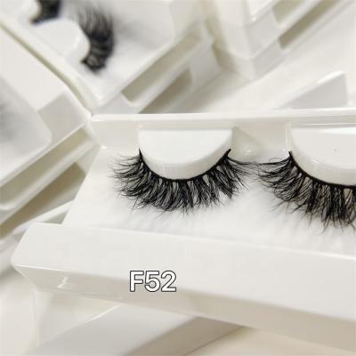 China F Series Wholesale 100% Mink Fur Lashes 3d Thick Siberian Mink Real Lashes Faux Stone Lashes Boxes for sale