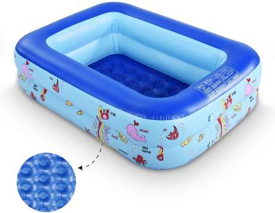 China Outdoor Indoor Adult Swimming Pool Children Swimming Pool 120-428CM Two Layer Two Ring Swimming Pool for sale