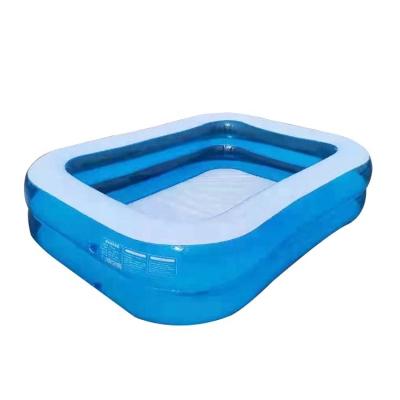 China Outdoor Indoor Inflated Swimming Pool Seat For Kids And Adults Pool Toys Water Malaysia Rectangular Swimming Pool for sale