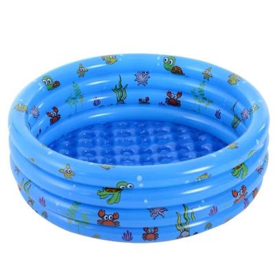 China High quality water games 110cm falctory price 150cm circular printed inflatable swimming pool for sale