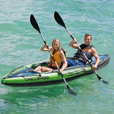 China PVC INTEX 68306 Challenger K2 2 People Kayak Kit with Paddle and Pump for sale