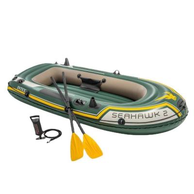 China PVC Intex 68347 Sport Series Inflatable Boat Seahawk 2/3/4 Set Seahawks for sale