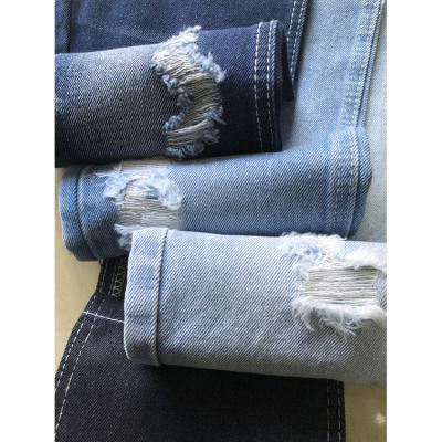 China High Quality Tear-Resistant Wholesale Non-Stretch Jeans Garment Wholesale Denim Fabric for sale