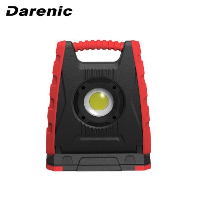 China ABS+TPE Darenic 20W 2000LM LED Rechargeable Battery Multifunctional Flood Operating Light with 60 Degree Magnetic Rotating Base for sale