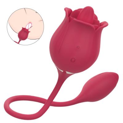 China 9 Modes Vibration * 9 Suction Modes Drop Shipping Wholesale Pink Vibrators With Tongue Clitoris Stimulator Mounted Toy For Women Pink Vibrator With Tongue for sale