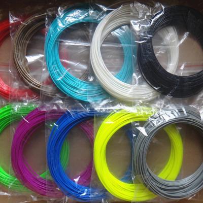 China 20 10 Color/Set 3D Pen Filament ABS/PLA 1.75mm Printing Color Or Plastic Rubber Materials For 3D Printer Pen Filament 3D Printer Pen Filament for sale