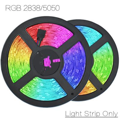 China Flexible LANDSCAPE LED Strip Lights Ribbon String Diode 12V RGB 5050/2835 5M 7.5M 10m Set Decoration Lamp NOT waterproof for festival for sale