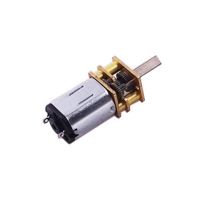 China Totally Enclosed Mini DC 3V/6V/12V N20 Motor N20 Mini Micro Metal Gear Motor with Gear Wheel DC Motors 15/30/50/60/100/200/300/500/1000RPM for sale