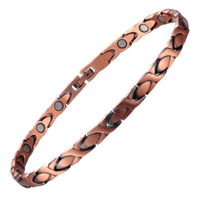 China MagEnergy Anklets Jewelry CLASSIC Cute Copper Magnetic Anklets For Women for sale