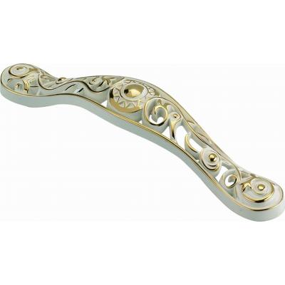 China Traditional European Antique 24K Gold Furniture Cabinet Cupboard Handle Zinc Alloy for sale