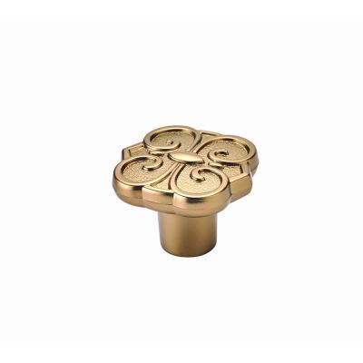 China Anti Bacterial Zinc Alloy Traditional Design Furniture Cabinet Handle Antique Knob for sale