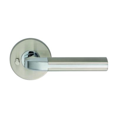 China Apartment Modern Design Door Lock Bedroom Washroom Toliet Door Lock Zinc Alloy Privacy Locks With Open Emergency for sale