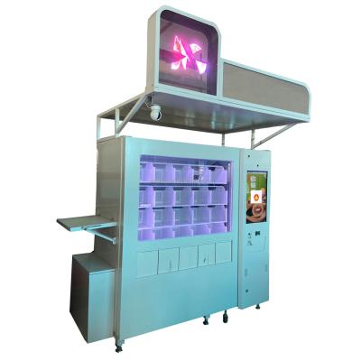 China 2021 Fresh Fruit 3D Business Seattle Mystery Commercial Building Healthy Selling Hard-Boiled Egg Vending Machine Fruit Vegetable Vending Machines for sale