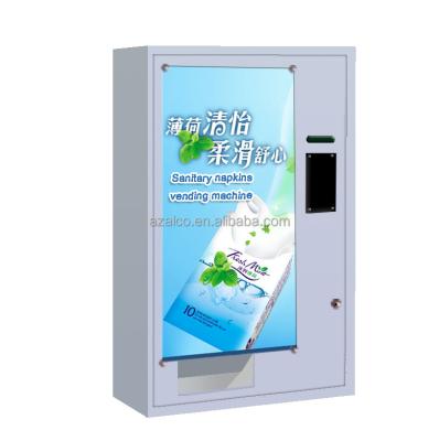 China Commercial building hand and face wet tissue vending machine/bathroom cleaning vending machine use tissue paper vending machine for sale