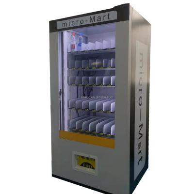 China Wine Food System Belt Vending Machine Beef Pork Meat Meal Food Commercial Building Hot And Cold Vending Machine With Elevator And Belt System For Sale for sale