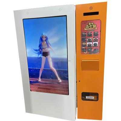 China SDK for Europe hot noodle rice food vending machine with lift microwave oven system refill membership card vending machine food for sale