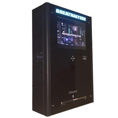 Chine Coin operated smart alcohol breath analyzer breathalyzer vending machine with reader Credit card port no wifi version à vendre