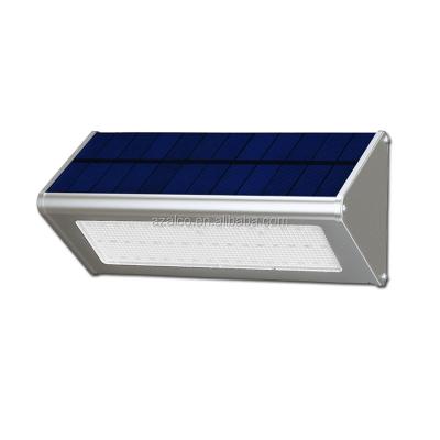 China 2018 New ROAD Solar Power Wall Light with Motion Sensor Alloy Body 48LED Te koop