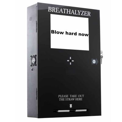 China M2M SMART SELLING BREATHALYZER with NTB2690 coin and card reader for sale