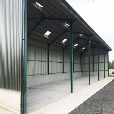 China Easy Install Factory Price Prefab Farm Car Storage Shed Steel Structures Garage for sale