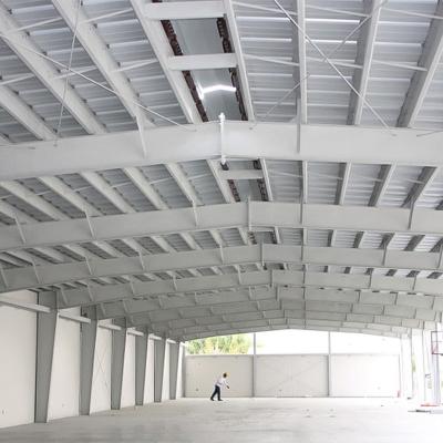 China Industrial Prefab Steel Structure Framed Commercial Office Building Metal Workshop for sale