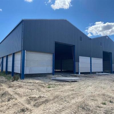 China Industrial Cheap Prefab Workshop Steel Structure Farm Storage Warehouse Metal Buildings for sale