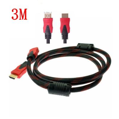 China Wholesale 3M High Speed ​​Gold Plated HDTV Cable 3d 1080p 1.4 HDTV Cable for sale